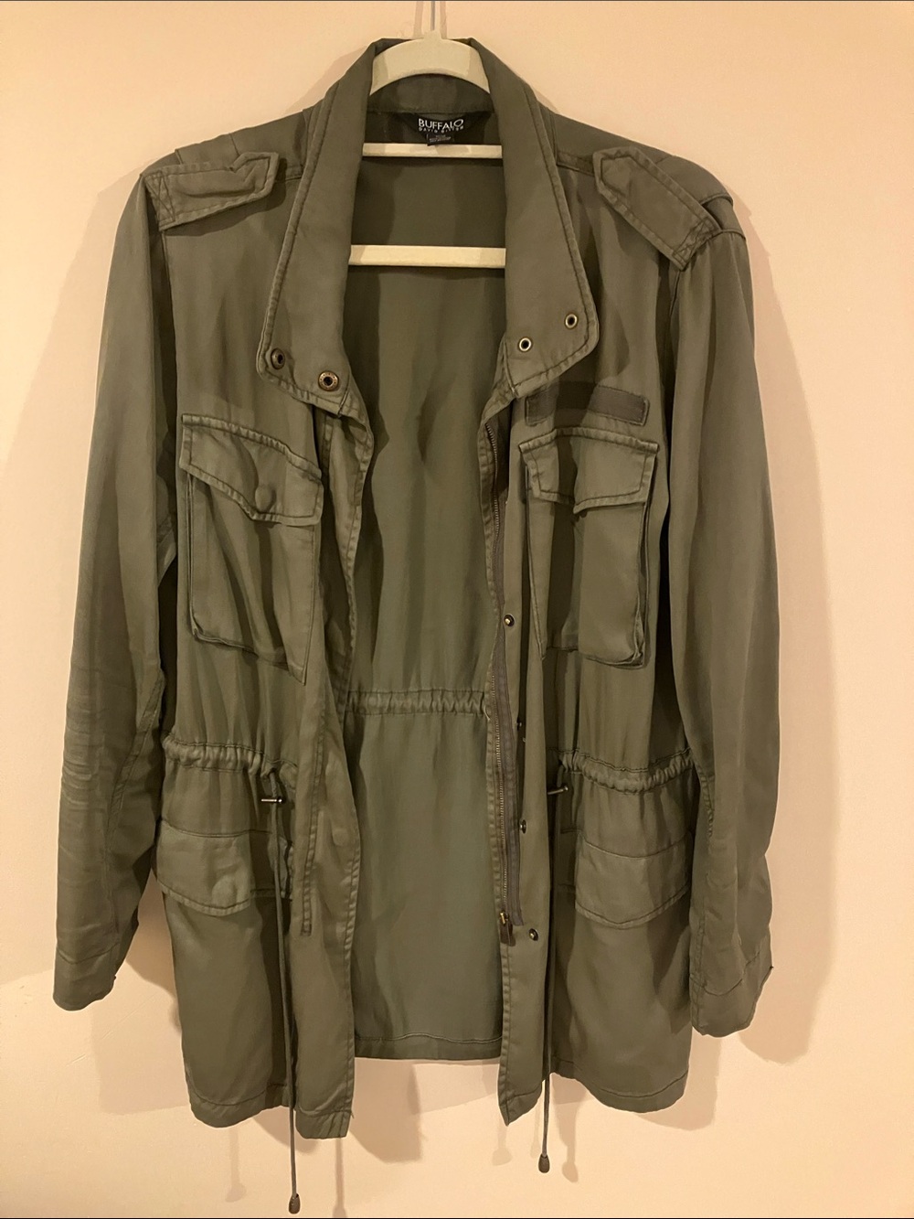 Buffalo David Bitton Olive Utility Field Jacket